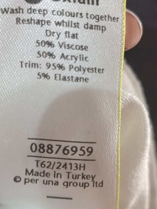 Śliczna bluzeczka jakby ze sweterkiem. Per Una rozm L-Xl