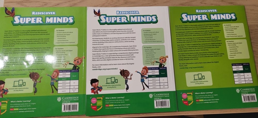 Manuais Inglês Super Minds 2 Second Edition