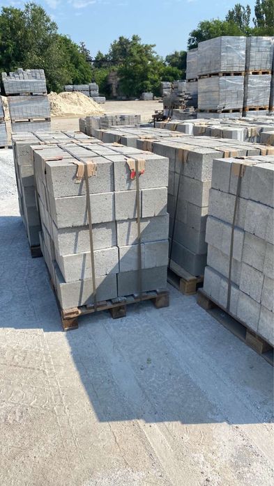 Шлакоблок новый пропарка