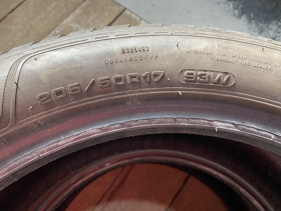 4шт 23год 205/50R17 Goodyear Vector 4Seasons
