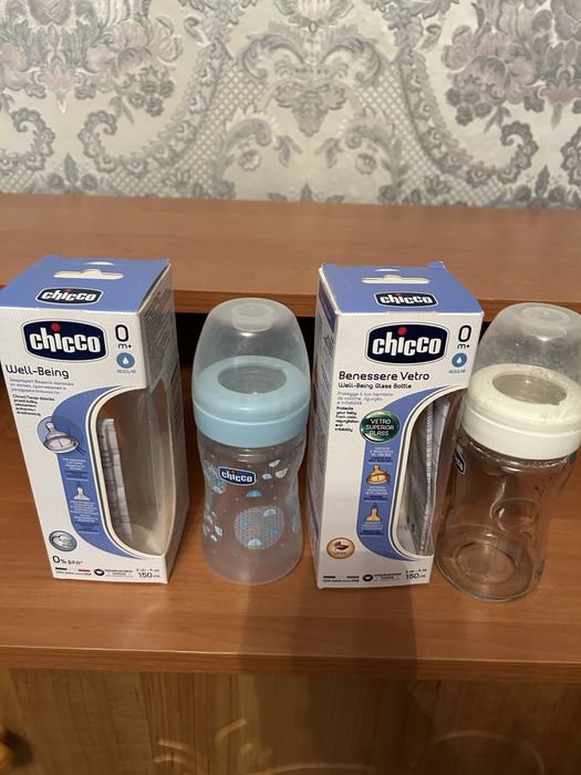 Продам детские бутылочки Chicco