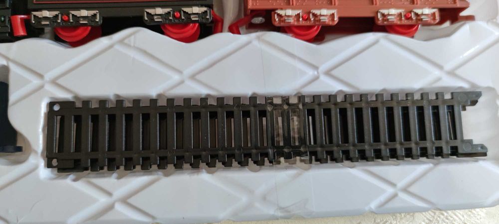 Pociąg elektryczny zestaw z torami