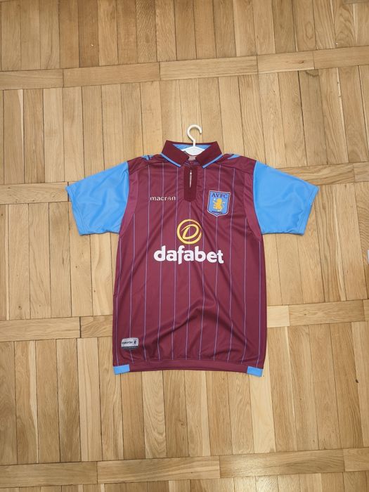 Aston Villa Macron home shirt 2014/2015 XL