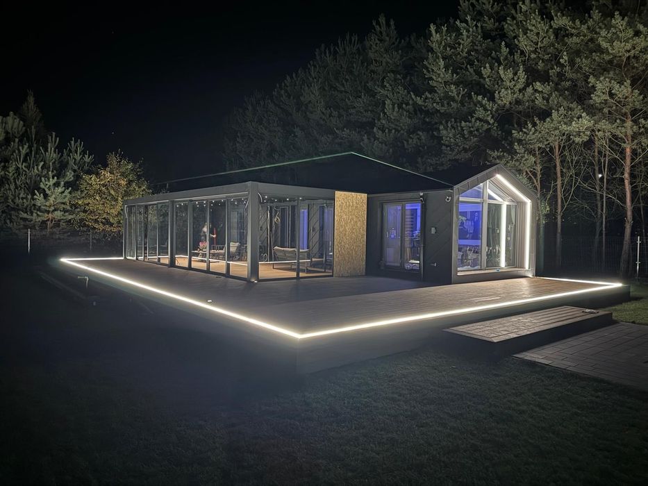 Tarasy kompozytowe, drewniane