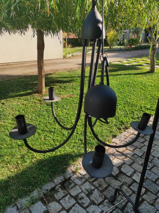 Candeeiro da Ikea preto