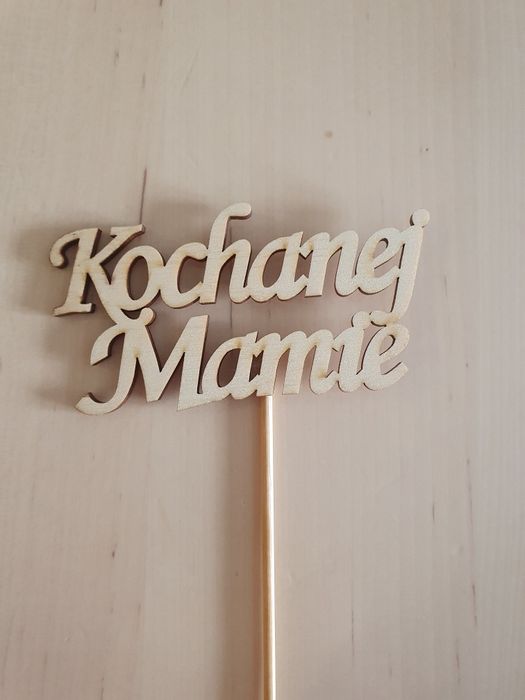 Topper pik napis Kochanej Mamie