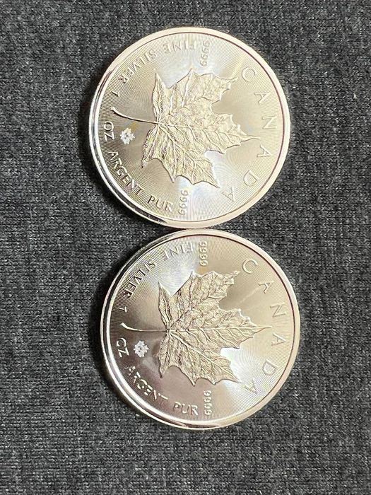 Монети срібні 999.9 проба