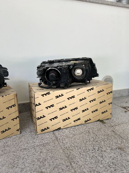 Kit Completo Xenon BMW E46 — Óticas Originais Bosch + Eletrónica