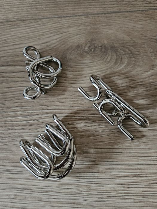 Łamigłówki puzzle  Mensa 6 sztuk (bez odpowiedzi)