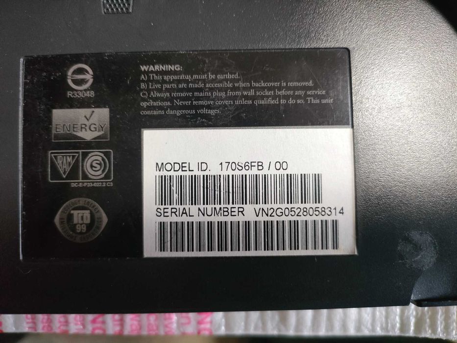 Philips  170S6FB LCD monitor