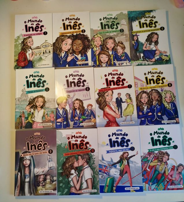 Livros Mundo de Inês