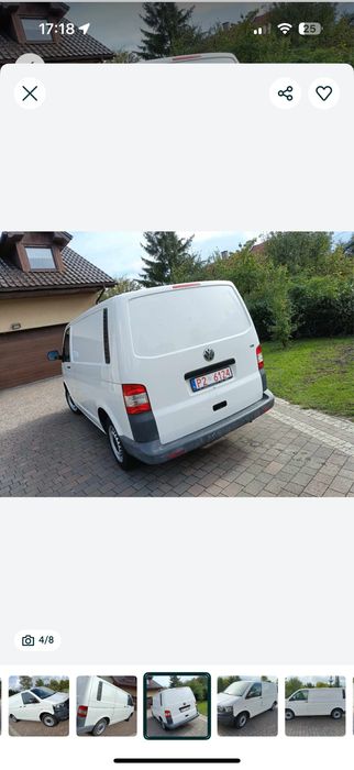 Vw t5 transporter  lift