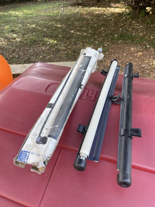 Cortinas de protecao sol  (de correr com recolha automatica)