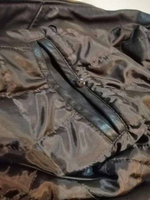 Casaco de pele com pouco uso