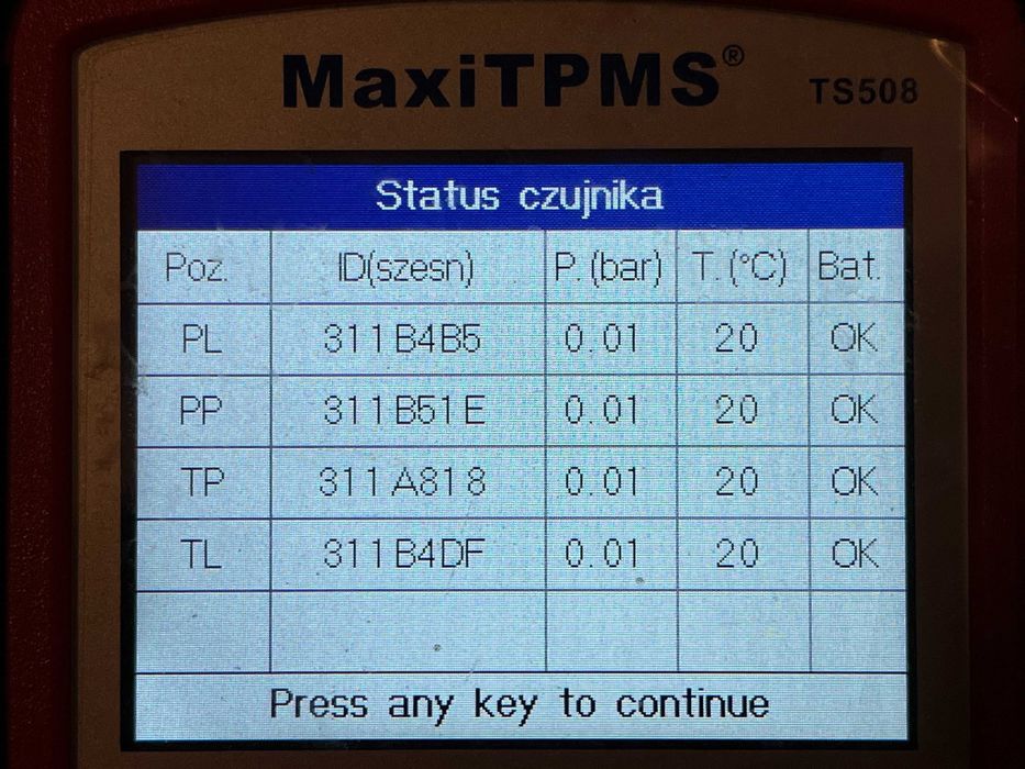 1x czujnik ciśnienia TPMS VOLVO EX30 SMART #1 #3 - 88890.81697