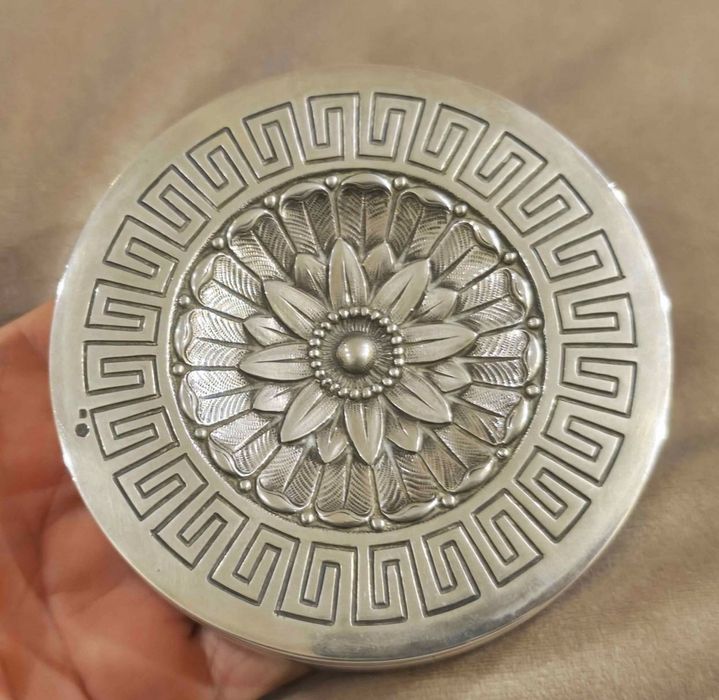 Caixa Guarda-Joias Prata Javali