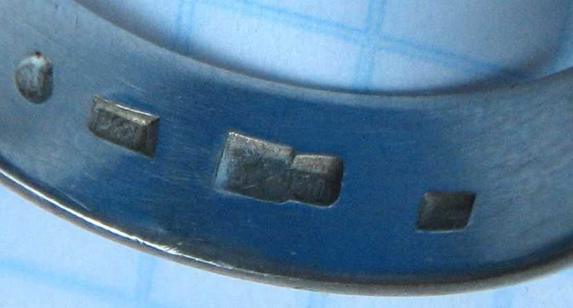 Платиновое кольцо 950*, 17 размер