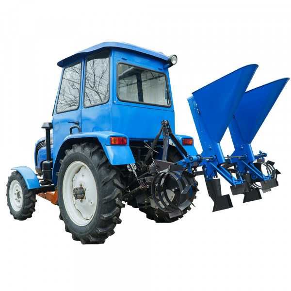 Часникосаджалка 2-рядна (для мінітрактора) (ланцюї  ложкою Ø34, Ø24,5)