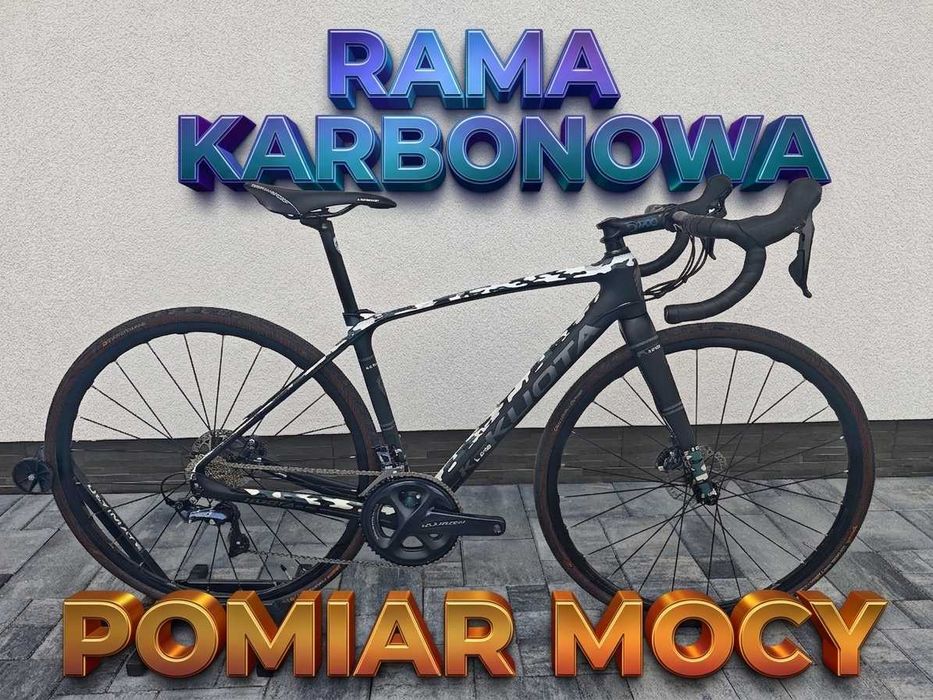 Kuota Allroad Shimano Ultegra Karbon Pomiar mocy 52cm Gravel