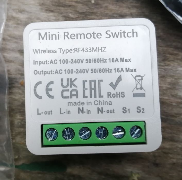 10x przekaznik do 433mhz