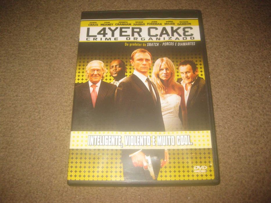 DVD "Layer Cake - Crime Organizado" com Daniel Craig