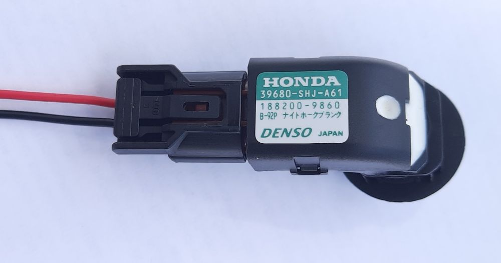 Guscio Chiave Auto Nero Compatibile Con Honda Crv, Civic