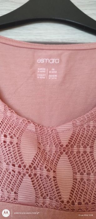 T-shirt damski z krótkim rękawkiem