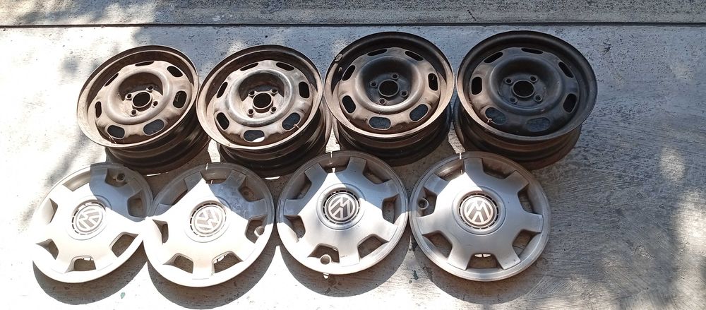 Jantes 14 4x100 ferro e alumínio