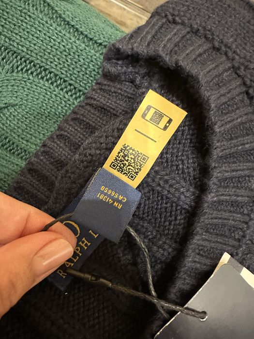 100% ОРИГІНАЛ | Бавовняний светр Polo Ralph Lauren