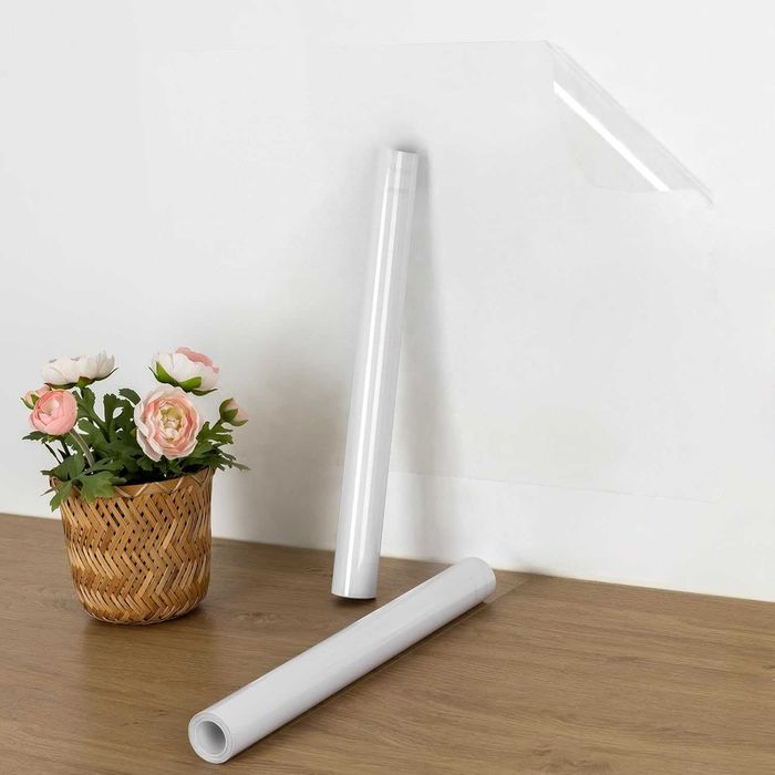 Nowa folia samoprzylepna/tapeta/ochronna/przeźroczysta/90x600cm !9084!