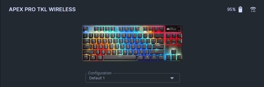 Steelseries apex pro tkl wireless gen 3