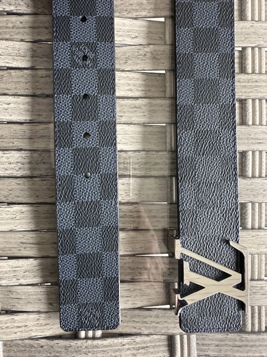 Ремінь Louis Vuitton  Damier Cobalt Blue