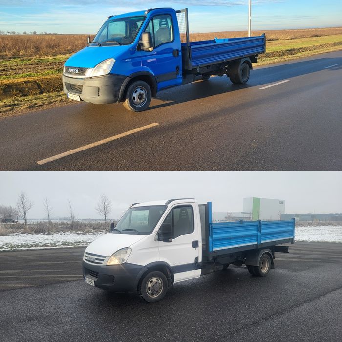 Iveco 50c15 nowy kiper wywrotka 4.10x2.10x 50cm na kat b hak 3.5t klim