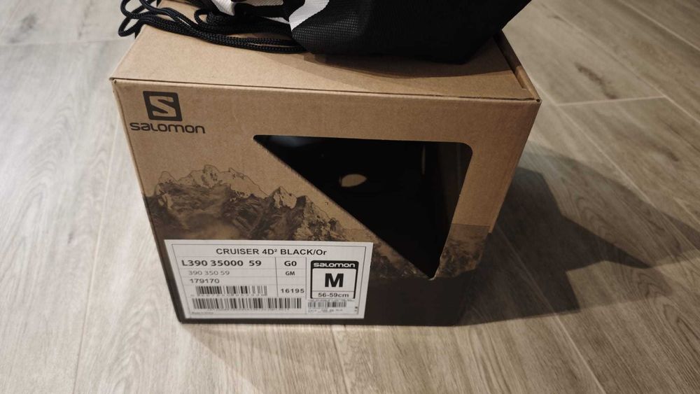 Kask i gogle Salomon
