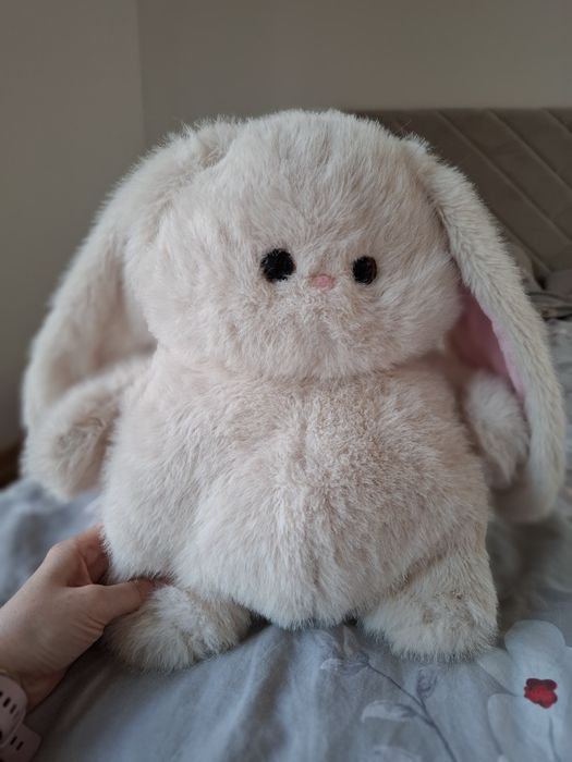 Maskotka duży królik 35 cm