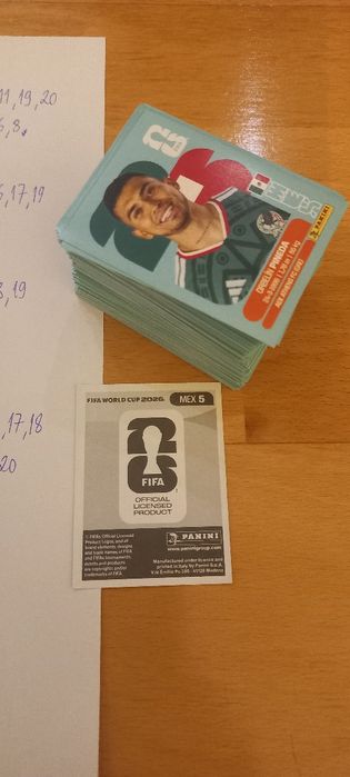 Cromos Fifa World Cup 2026 para troca ou venda