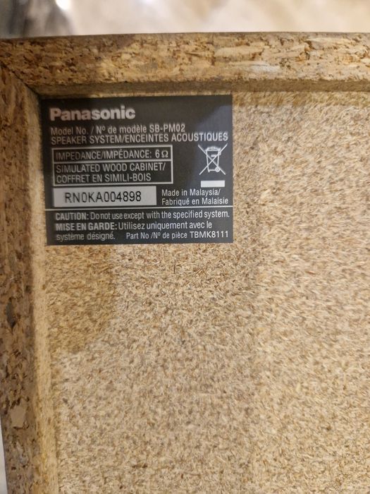Mini wieża Panasonic SA-PM250 bluetooth