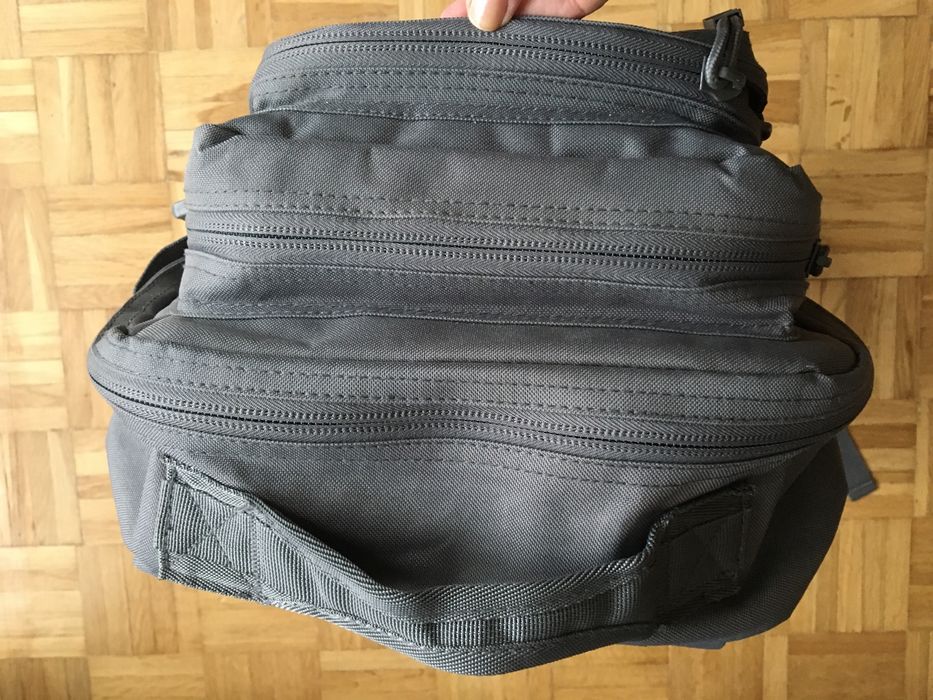 Plecak militarny szary