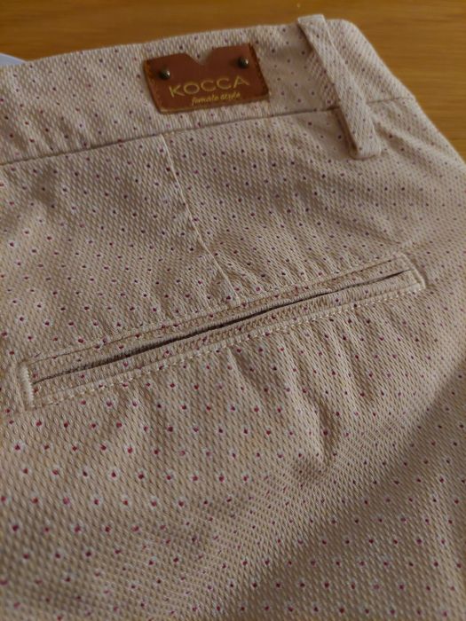 Calças da Kocca padrão discreto e elegante