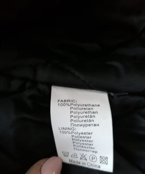 Kurtka męska bomber ekoskóra J.Style rozmiar L