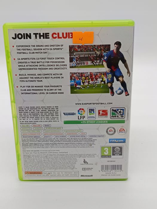 fifa 13 ultimate edition microsoft xbox 360