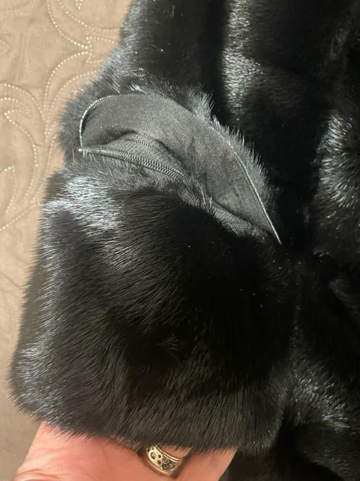 Норкова шуба розмір L/40/48, можна і на M/38