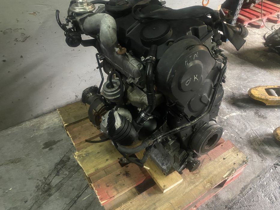 Motor vw passat 1.9 tdi 115cv referencia ajm com garantia