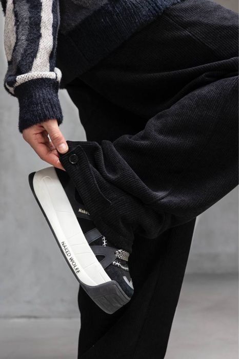 Штани baggy вельветові вільного крою