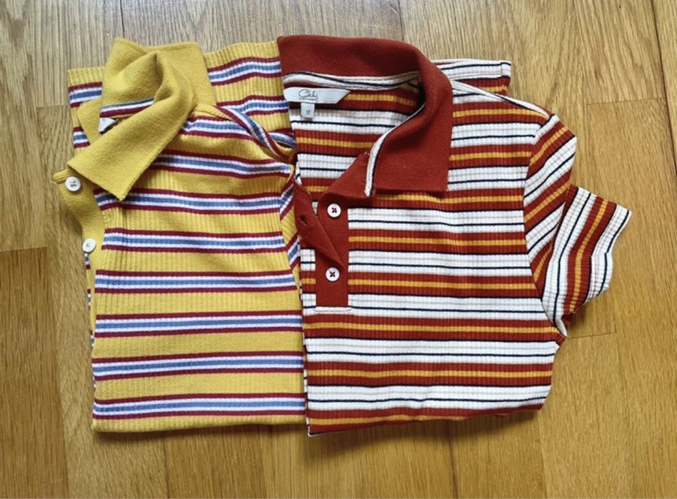 Polos riscas C&A