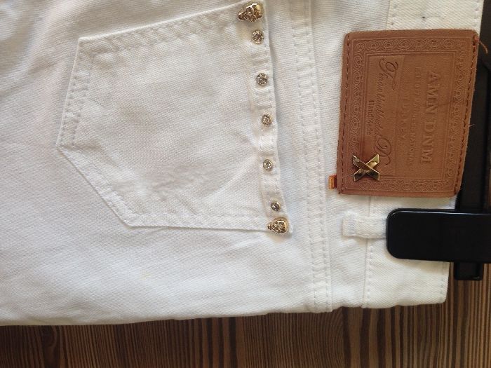 spodnie damskie białe