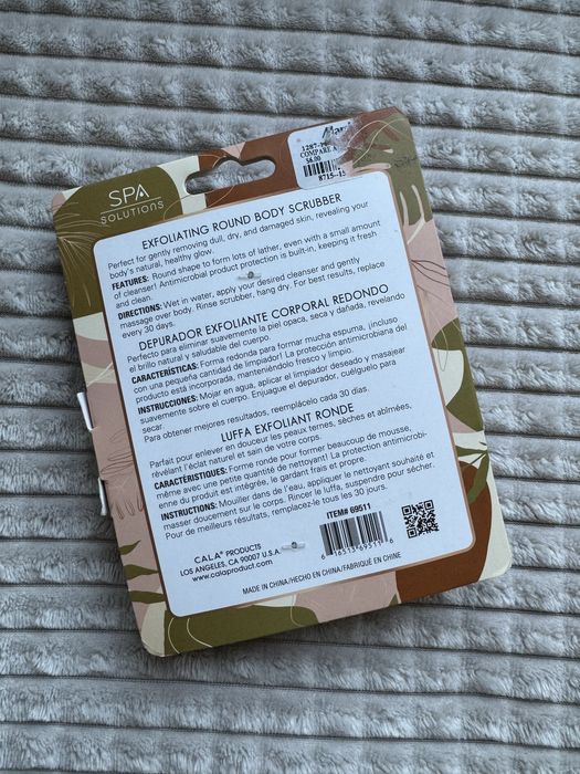 Myjka gąbka peelingująca nowa