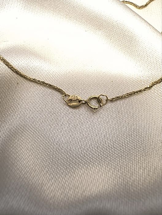 Złoty łańcuszk 14K  1,3gr  dł 40cm