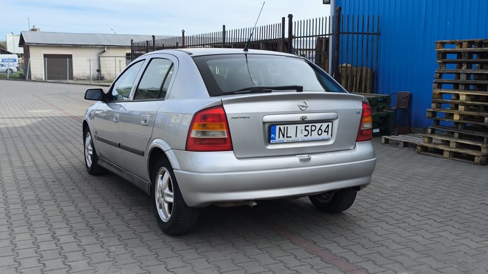 Opel Astra G 1.6 8V LPG 2029 • 2003 • Sprawna • Hatchback