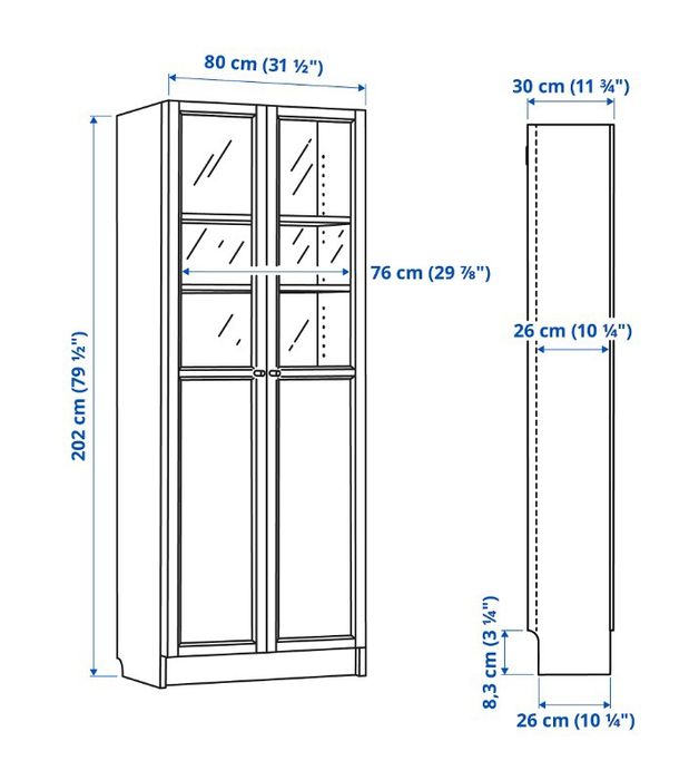 Estante ikea branca